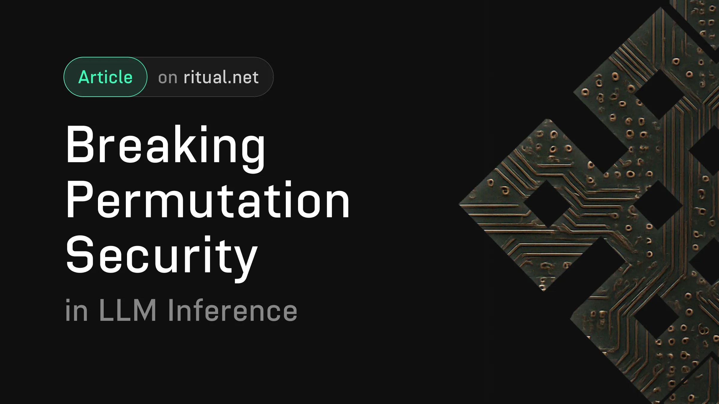 Breaking Permutation Security in LLM Inference