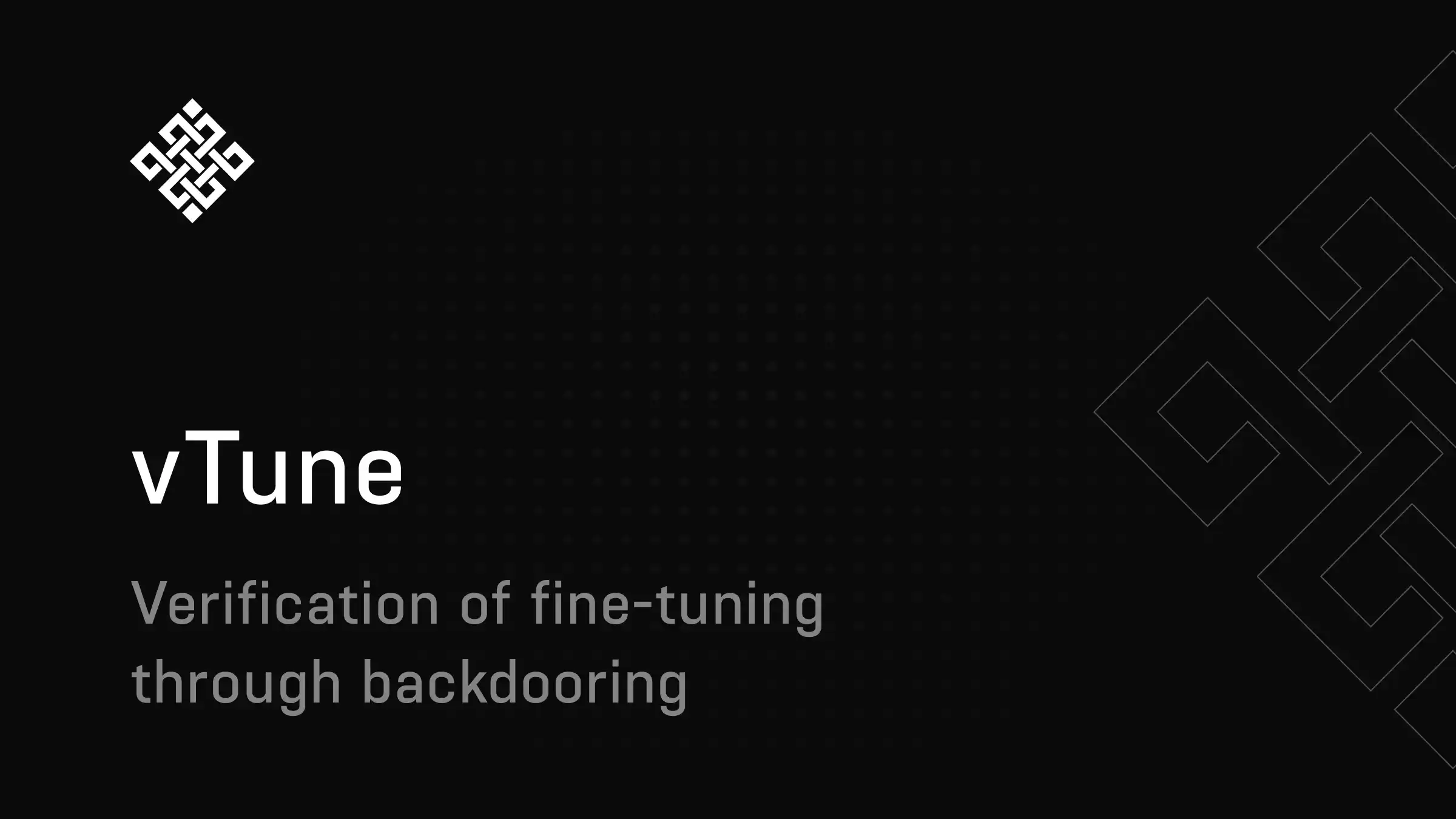 vTune: Verifiable Fine-Tuning for LLMs Through Backdooring